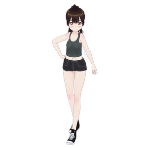 ショートタンクトップ