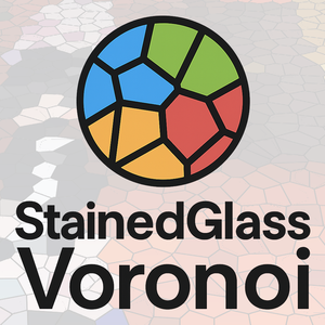 【無料】ステンドグラス風シェーダー(StainedGlassVeronoi)