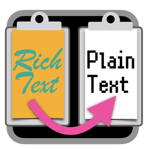 PlainerText（クリップボード内のスタイル付きテキストを自動変換してプレーンテキスト化）