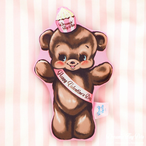 【SALE】ぬいぐるみクッション / Valentine's Bear