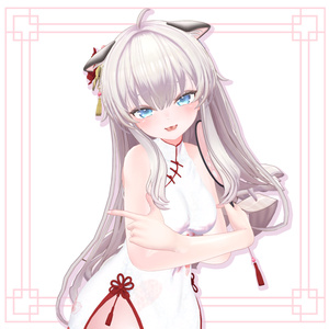 蛇と華のチャイナドレス #AVAKIN共通素体 缩略图 3