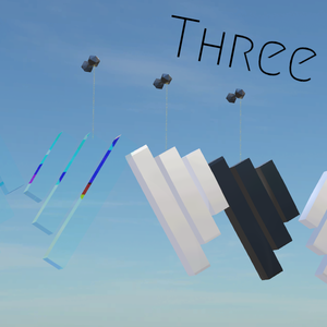 【VRChat想定】Three tree【ピアス】