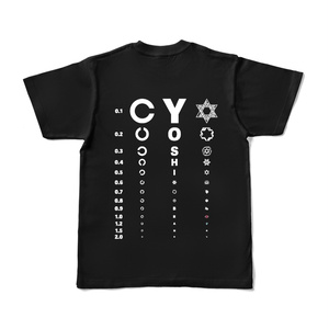 視力検査Tシャツ[YoshiBrand]