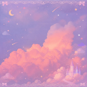 ゆめかわ　雲