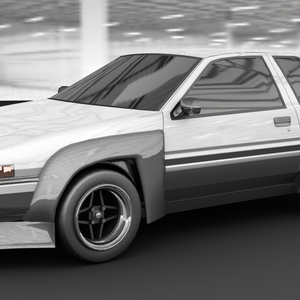 カローラ・ae86　T型L型　汎用エアロパーツ