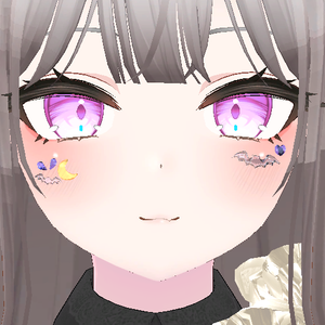 【オリジナル3D】face_sticker leefa　＜調整可＞