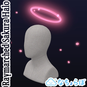 【VRChat想定】Sakura Bloom Halo｜サクラブルームヘイロー