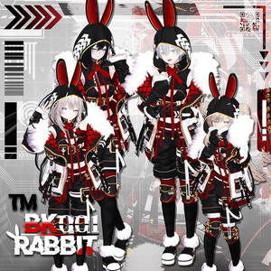 【3Dモデル】 【TM：BK001ㅡRabbit】 (女性) 缩略图 2