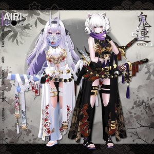 【3Dモデル】 ✨鬼連 [귀연: -Kiren-] (女性)✨ 缩略图 6