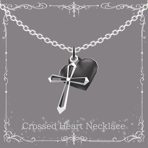 Crossed Heart Necklace / クロストハートネックレス