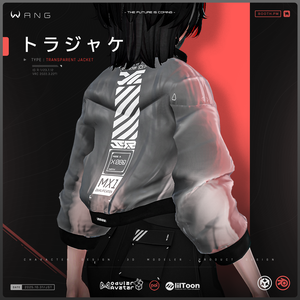 トランスクリア｜Transparent Jacket 【WANG】