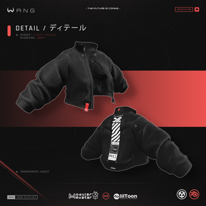 トランスクリア｜Transparent Jacket 【WANG】 缩略图 5