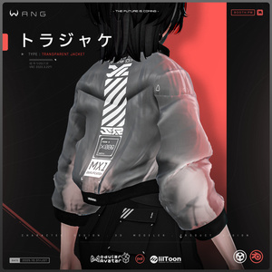 🔥無料配布イベント🎁🔥 トランスクリア｜Transparent Jacket 【WANG】