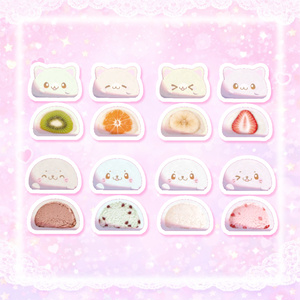 【ワールドギミック】食べられる♡かわいいい大福(っ՞• ̫ •՞)っ♡ 缩略图 2
