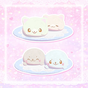 【ワールドギミック】食べられる♡かわいいい大福(っ՞• ̫ •՞)っ♡ 缩略图 4