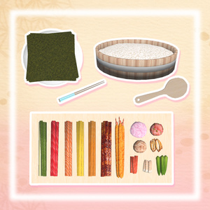 【ワールドギミック】作って食べられる☆恵方巻セット 缩略图 4