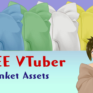 [Vtuber assets] Blankets/ 毛布