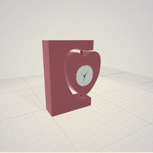 3d  時計