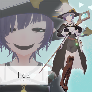 オリジナル3Dモデル［I.ca -アイカ-］
