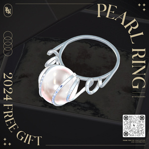 Platinum Pearl Ring - プラチナパールリング 缩略图 2