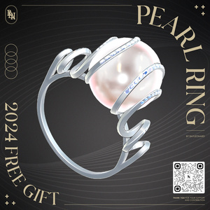 Platinum Pearl Ring - プラチナパールリング