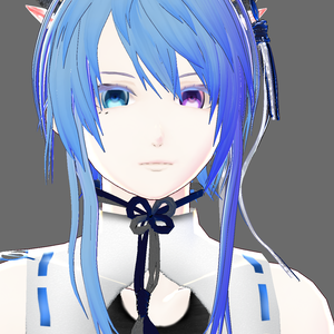 3Ⅾモデル　あおおおおいおに（兄）　