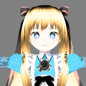 0円～【VRM形式】通常アリスとダークアリス