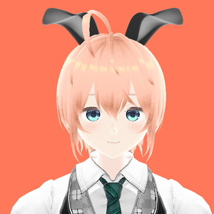 うさぎさんしつじ　VRM　３D