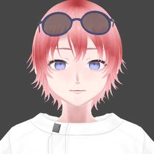 サングラス系キャラ　3種類【VRM形式】