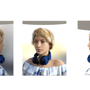 head phone （DAZ studio用）