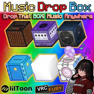 【VRCFury】 Music Drop Box!