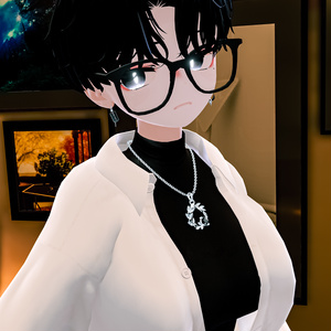 (無料) くろぶちめがね /(무료)뿔테안경 /(Free)black-rimmed glasses