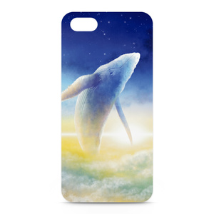 iPhoneケース【空の上のクジラ】