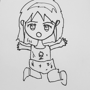 ワイルドサイレントウルフ　少女