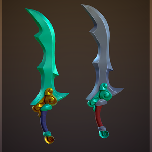 sword Low-poly 3D model