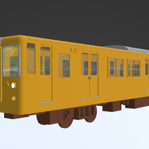 【無料期間終了】電車(国鉄115系)3Dモデル