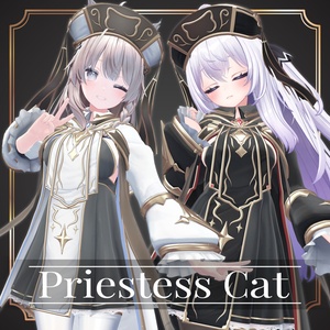 【6アバター対応】PriestessCat