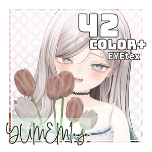 【10アバター対応】YUMEMI【42色 Eye texture】