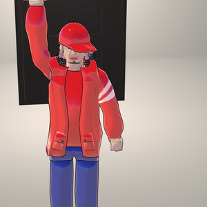 -free-無料　VRChat用【Diggy人形キーホルダー】MA/liltoon対応 缩略图 2