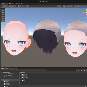 BlendShapeを維持しながらMeshを統合するやつ