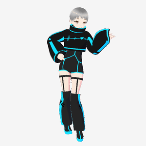 サイバーぽい服