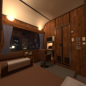寝台特急個室:A Royal　ホームキット【VRChat想定】