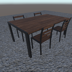 Outdoors Table Set