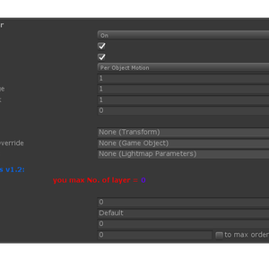 Unity Mash and Skinnedmesh layer sorting editor