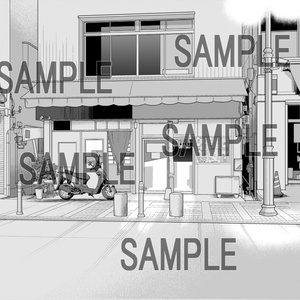 漫画背景 倉庫群01 - alumin2 - BOOTH