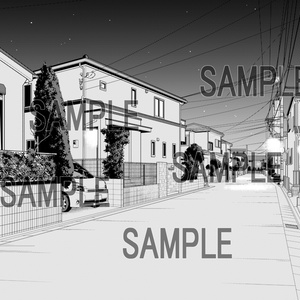 背景倉庫 漫画素材 漫画背景 廃倉庫03 - alumin2 - BOOTH