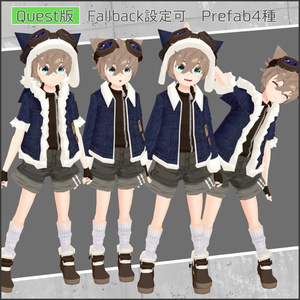 オリジナル3Dモデル「NiKo-Remake〈ニコ〉」 缩略图 3