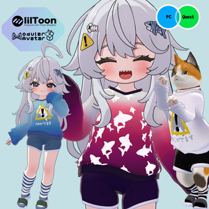 【複数アバター対応】 Cozy Room Wear