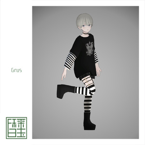 GothicPunk_Border&Layered [Lapwing/Grus/+Head] 缩略图 3