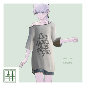 one shoulder T-Shirt [Lapwing/Grus/Marycia/Lowtus] 缩略图 6